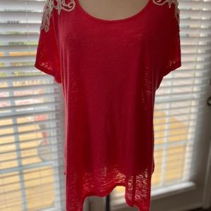 Beautiful top XL deep pink